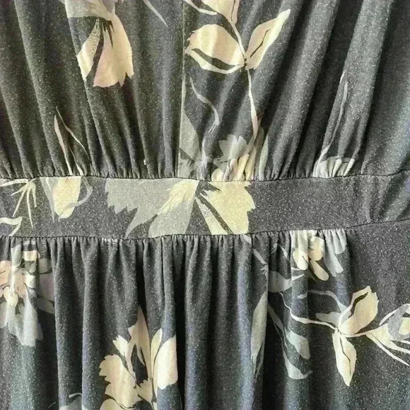 Isabel Maternity Dress S Floral V Neck Maxi Long Womens size Small - Picture 2 of 6